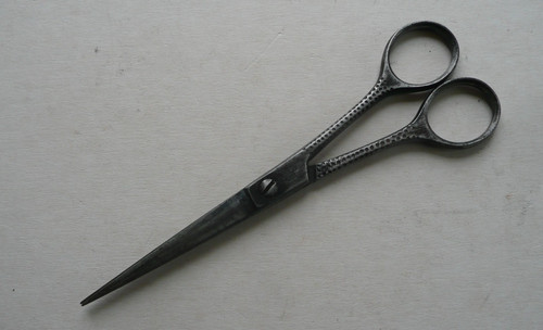 Ancien ciseaux coiffeur - ancien, de