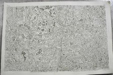 CASSINI CARTE IN PLANO 630mm X