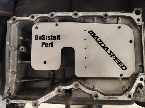 Oil control pan baffle mazda - control,