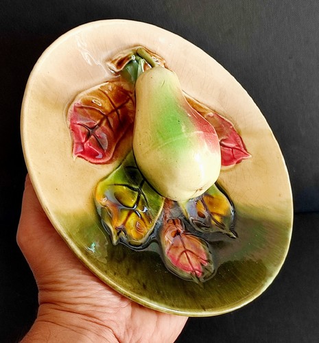 Ancienne assiette trompe - ancienne,