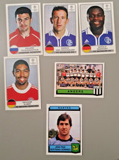 LOT DE 5 STICKERS FOOT VINTAGE