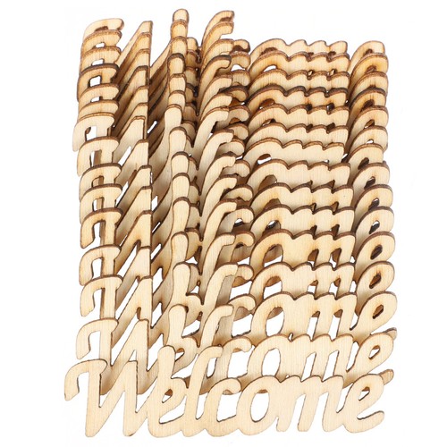 30pcs inachevés bienvenus - , en