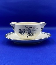 Saucière Sarreguemines Fontanges Bleu Bon Etat