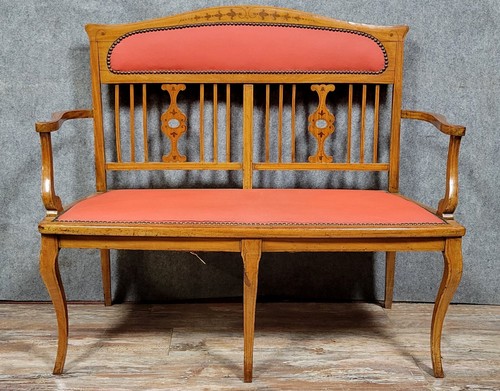 Banquette époque art nouveau - époque,