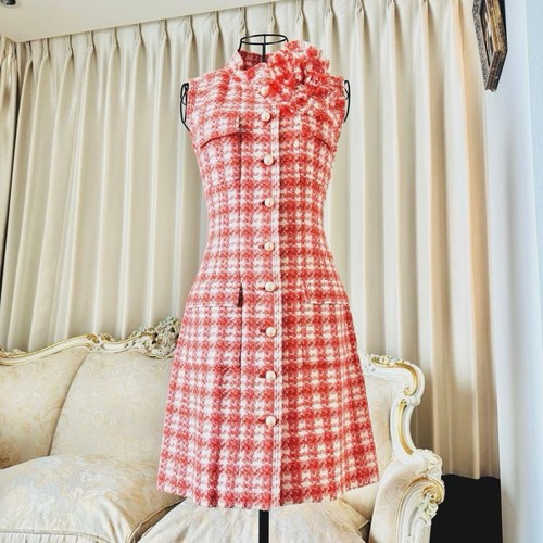 Robe chanel été tweed - robe,