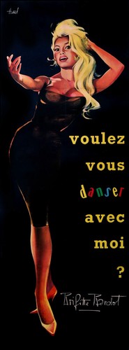 Affiche poster bb brigitte - poster,