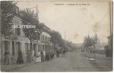 persan (95) avenue de la gare non voyagée 1900/1910