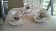 Tasses Soucoupes Hartporzellan Germany Rheinpfalz