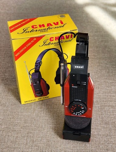 Casque radio écouteur vintage - Écouteur,