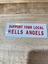 HELLS ANGELS STICKER "SUPPORT