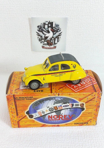 Norev hachette citroën 2cv - norev,