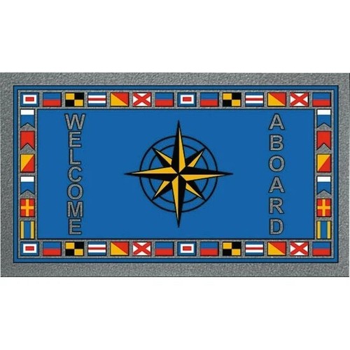 Welcome aboard doormat mat - aboard,