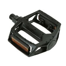 Pédales Vélo BMX-FREESTYLE Noires En Aluminium Axe 9/16 MvTek