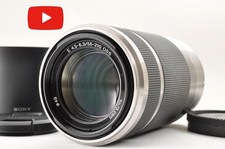 [US Duty Paid] Sony 55-210mm F/4.5-6.3 OSS Silver Lens SEL55210 E mount USA