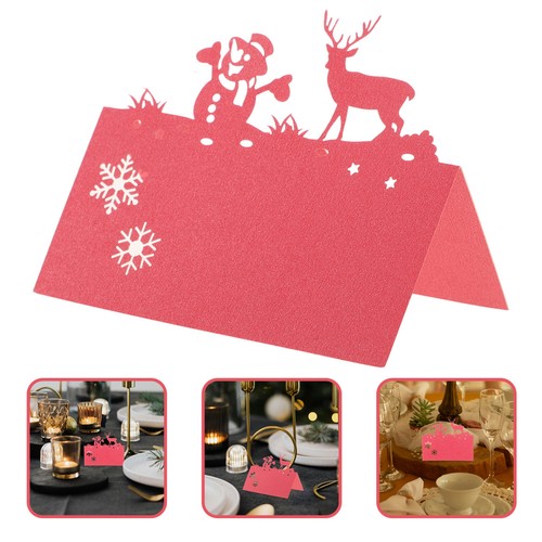 Pcs cartes nom table - de,