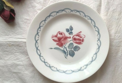 Plat service rond ancien - rond,