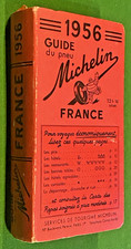 Guide Michelin Rouge 1956  - Bel Etat.