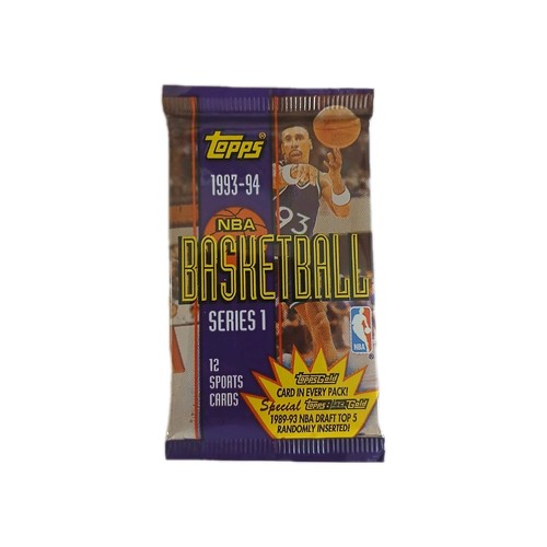 Pack 1993 topps - 1993-94, basketball