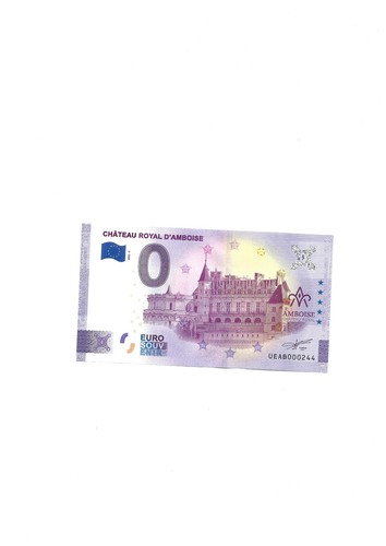 Billet euro chateau royal - billet,