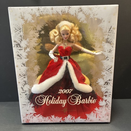 2007 holiday barbie collector - barbie,