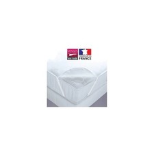 Alèse plate protège matelas - 90 x 200 cm imperméable - France - Blanc
