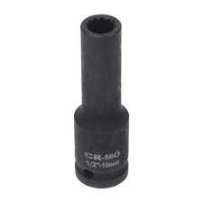 1pc Douille 78mm acier noir
