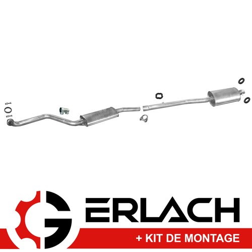 Echappement silencieux pour