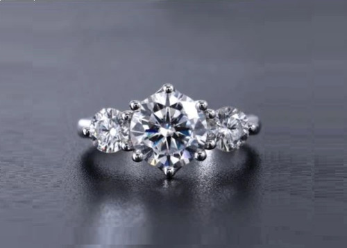 Bague fiançailles or - en,
