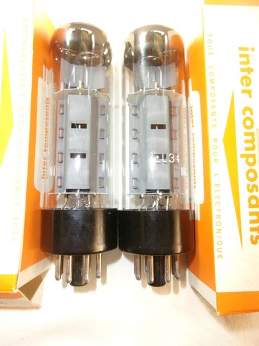 Lampe el34 6ca7 - ab, 2x