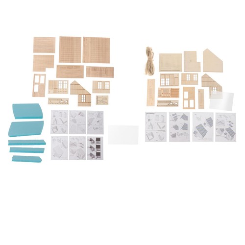 Ensemble maquettes de - de,