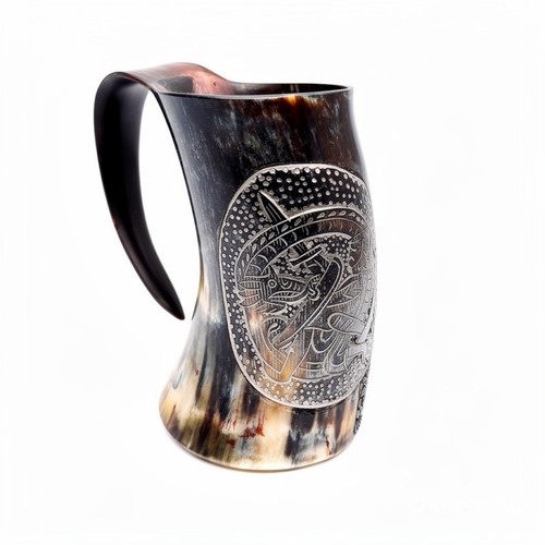 Tasse bière corne - à, en