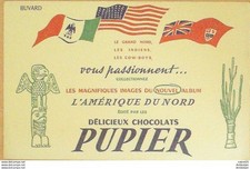 Buvard Pupier Chocolat