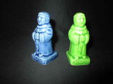 ancienne salière de table moine Joseph Abbaye de la Colle faïence milieu XX ème