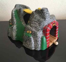 BRIO World 33481 :Tunnel d'aventures avec 4 sons - Accessoire circuit train bois