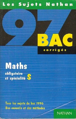Maths terminale corrigés - terminale, s