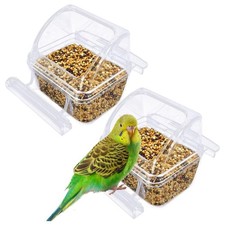 Lot de 2 mangeoires à oiseaux