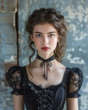 8x10 Elegant Female Portrait