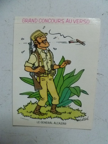 Autocollants tintin la - ,