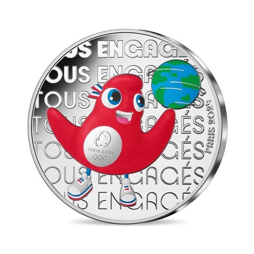 Mascotte pièce 50 euros - mascotte,, de