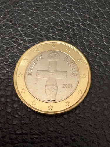 Pièce euro chypre 2008 - de, 1