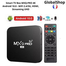 Smart TV Box MXQ-PRO 4K Android 10.0 - WiFi 2.4/5G, HDMI, Streaming UHD