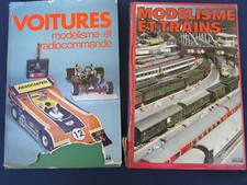 2 livres Atlas VOITURES MODELISME ET RADIOCOMMANDE MODELISME ET TRAINS 1980
