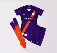 Ensemble de foot Nike Maillot (XS) + Short (XL) Manchester City / Saison 2018-19