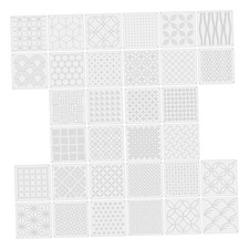 Kit de 32 pochoirs Sashiko