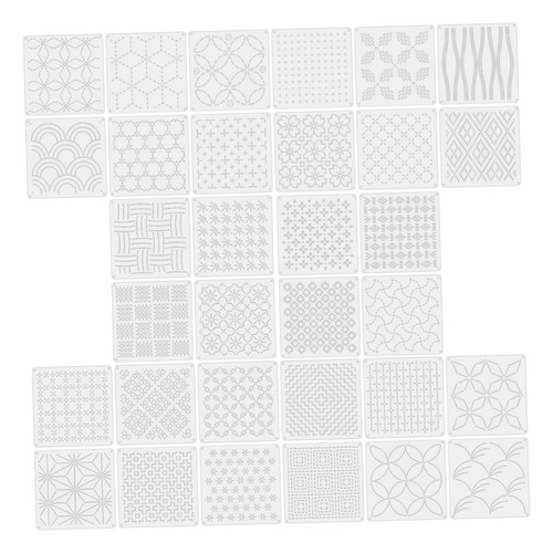 Kit pochoirs sashiko - kit, de