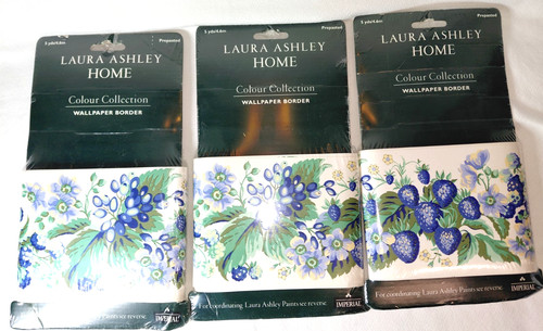 Vtg laura ashley wallpaper - vtg,