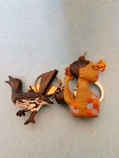 Porte clés bonbon La pie qui chante