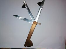 Couteau flamme vétérinaire laiton 3 pièces