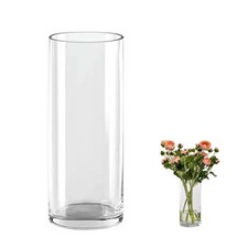 Vase Cylindrique en Verre Vase
