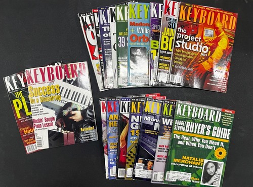 Keyboard magazine lot - magazine,